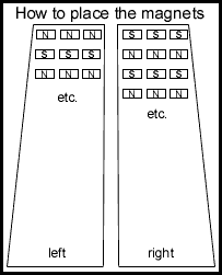Original magnet grid sketch